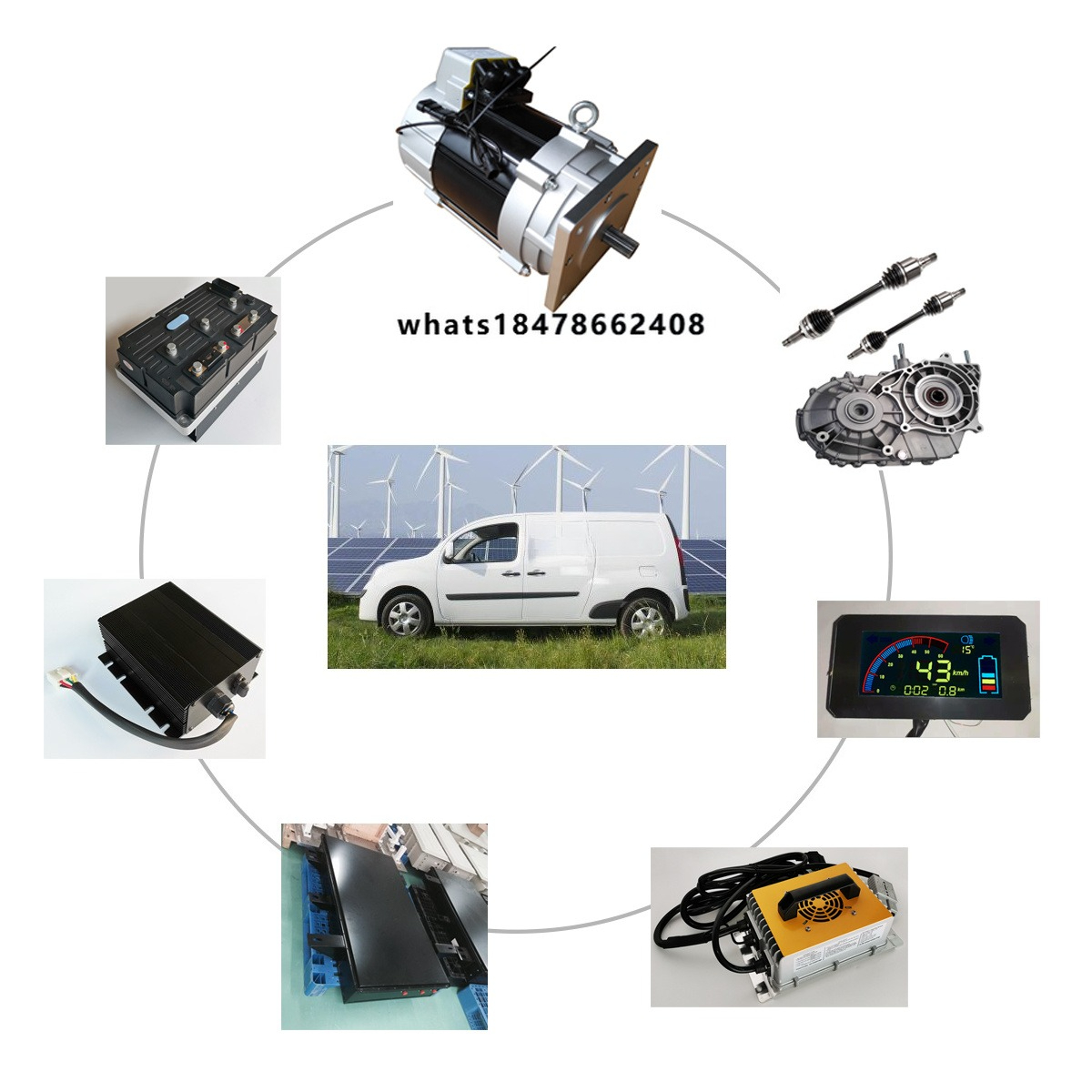 Ev Electric Motor Conversion Kit Car - Kit de conversion de voiture électrique