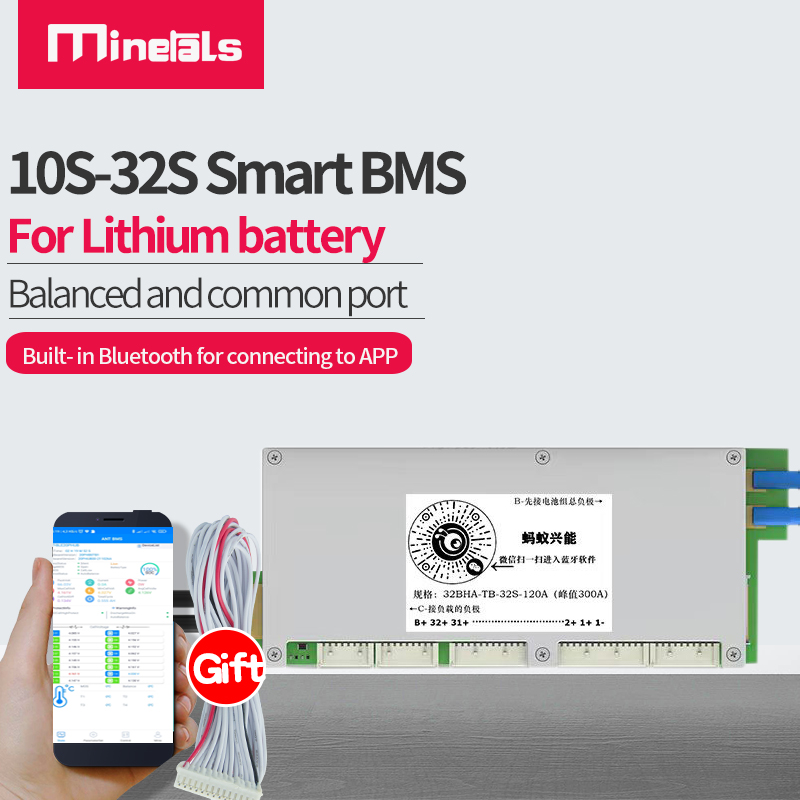Carte de protection de batteri - Smart Bms 24S 200A Bluetooth Lifepo4 avis et prix