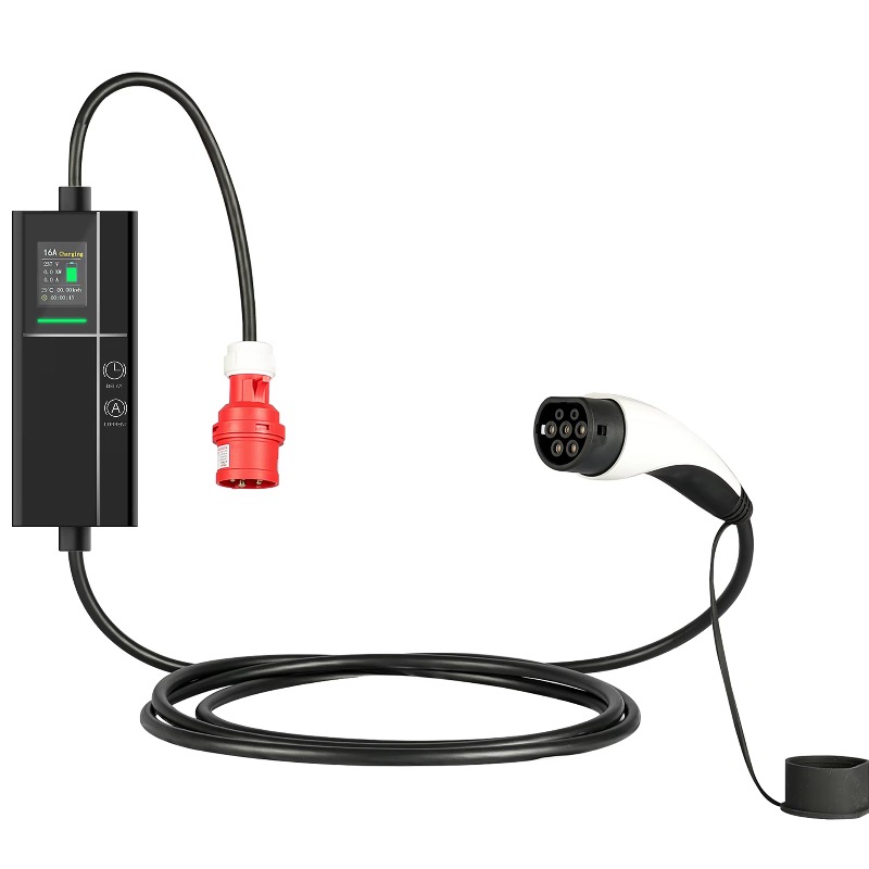 2026 chargeur EV Portable 16A  - Type 2 Portable Ev Charger 11Kw Cee avis et prix