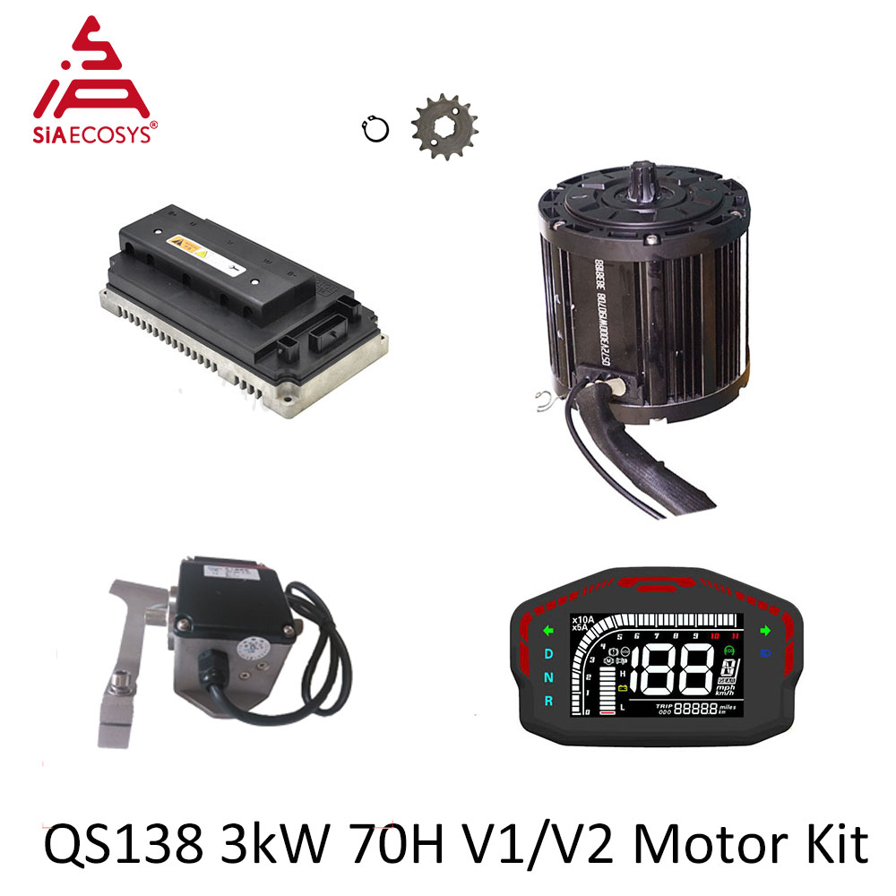 QSMOTOR QS138 3000W 72V Kit mo - Fardriver Nd72850 Controller avis et prix