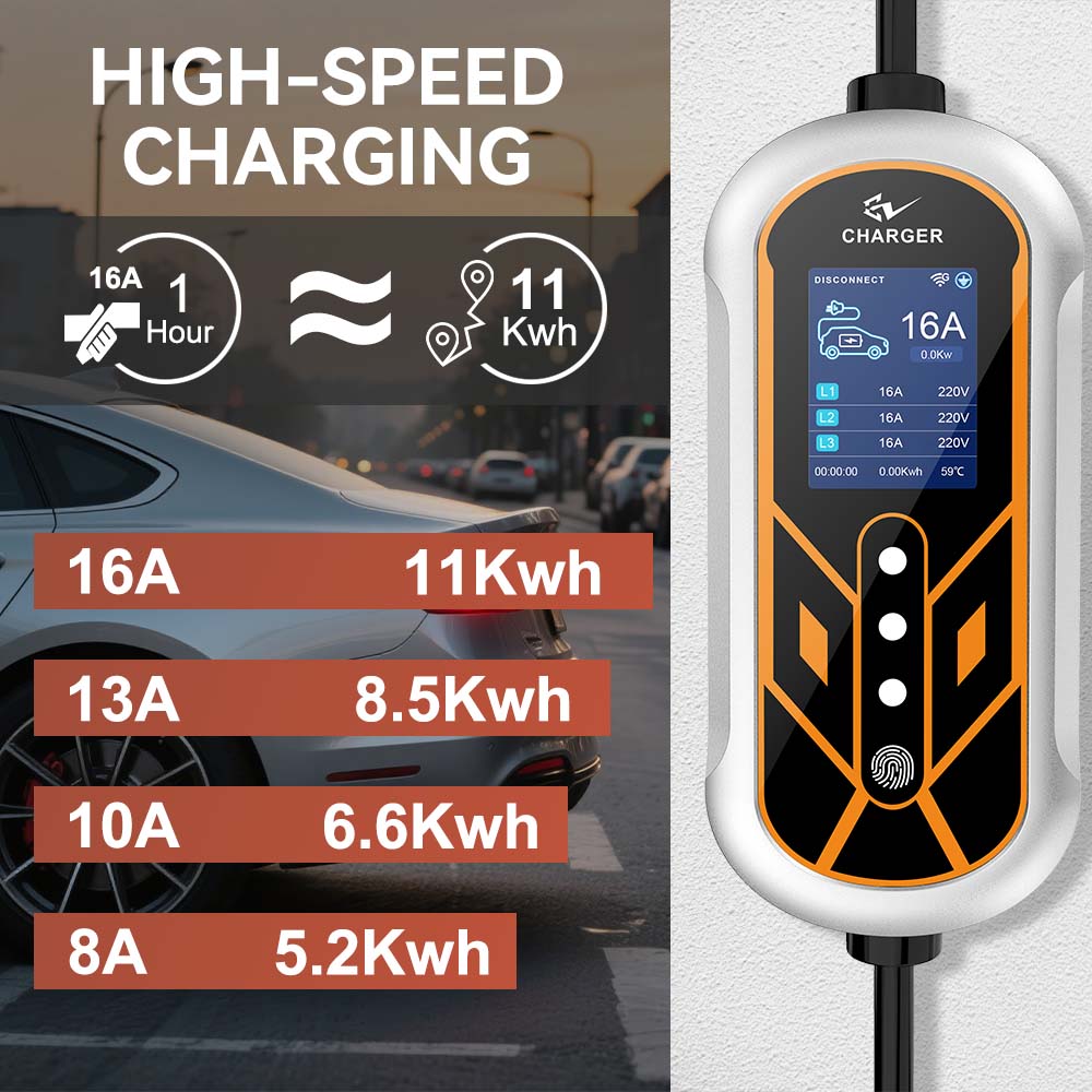JDMEX 11KW Type2 EV chargeur P - Type 2 Portable Ev Charger 11Kw Cee avis et prix