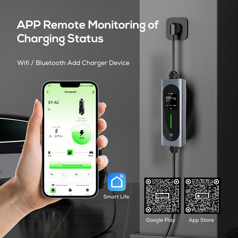 Chargeur de voiture électrique - Type 2 Portable Ev Charger 11Kw Cee avis et prix