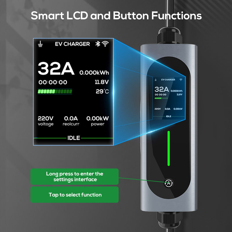 Chargeur de voiture électrique - Type 2 Portable Ev Charger 11Kw Cee avis et prix
