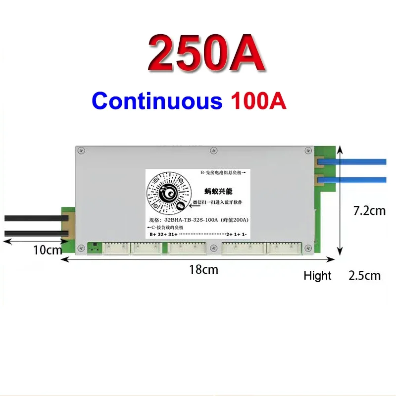 Carte de protection et d'équil - Smart Bms 24S 200A Bluetooth Lifepo4 avis et prix