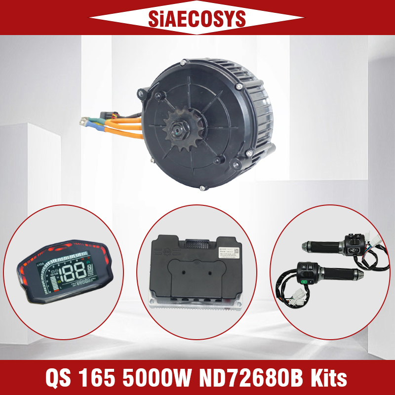 QS MOTOR QS165 V2 5000W 72V 35 - Mid Drive Motor Kit 72V 5000W avis et prix