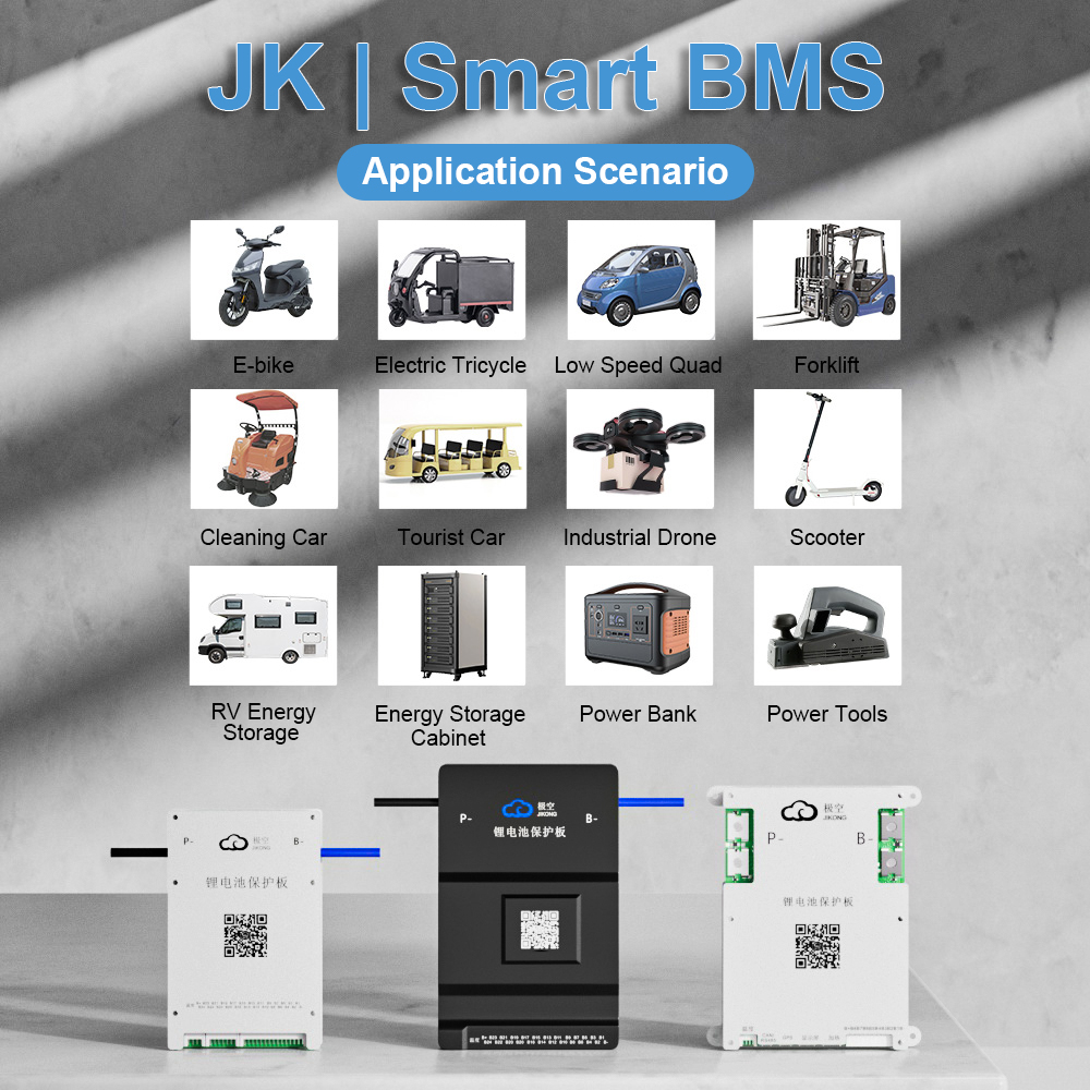 JK Smart BMS 4S-24S LiFePo4 Li - Smart Bms 24S 200A Bluetooth Lifepo4 avis et prix