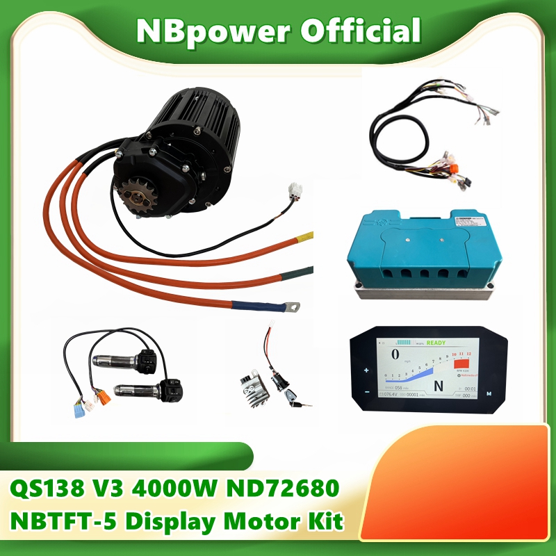Moteur central QS 90H 138 4000 - Fardriver Nd72850 Controller avis et prix